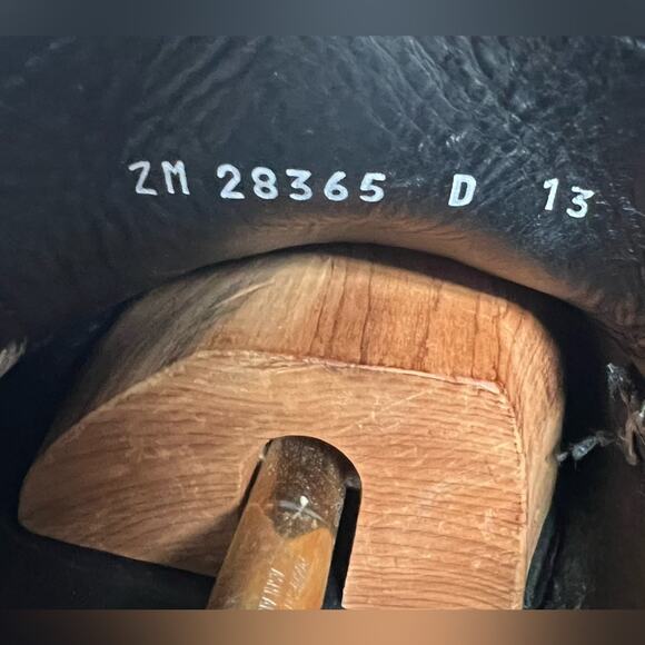 Salvatore Ferragamo Sardegna Driver Loafers Men Black Leather Shoes Size 13 D - Picture 9 of 11